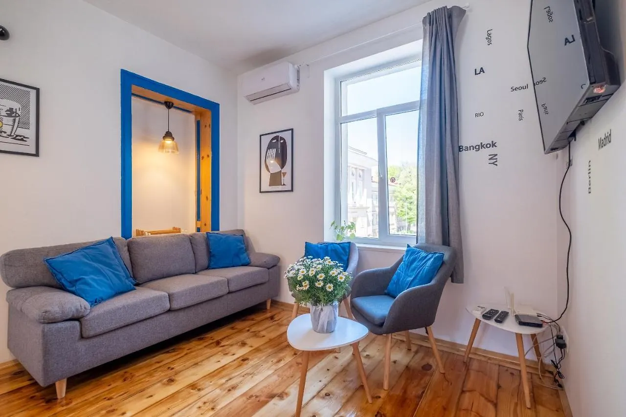 Blue House Sofia Top Center 3Bdr Family & Friends Apartman